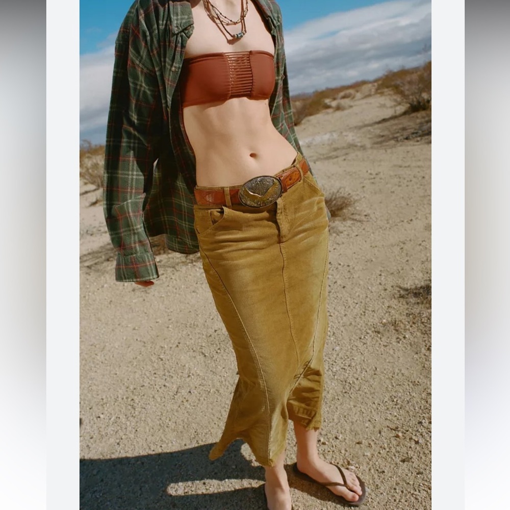 Urban Outfitters BDG Parker corduroy midi skirt